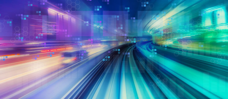 Digital graphs and hexagon grids with high speed motion blur