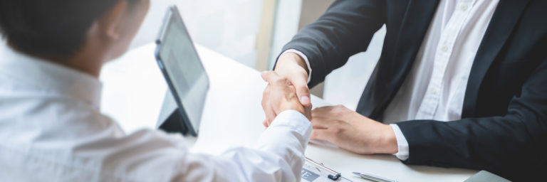 job interview at office Business and human resources concept