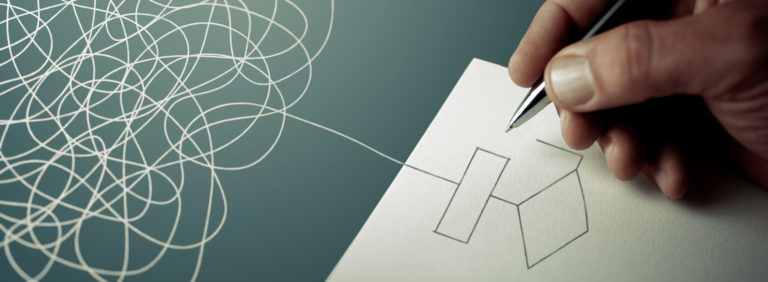 Professional Consultant – problem solving with paper and pen - widescreen