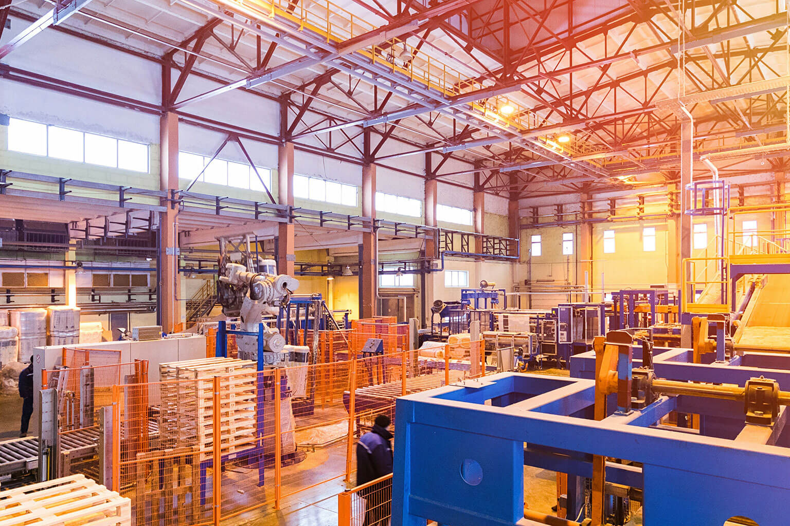 Modern factory