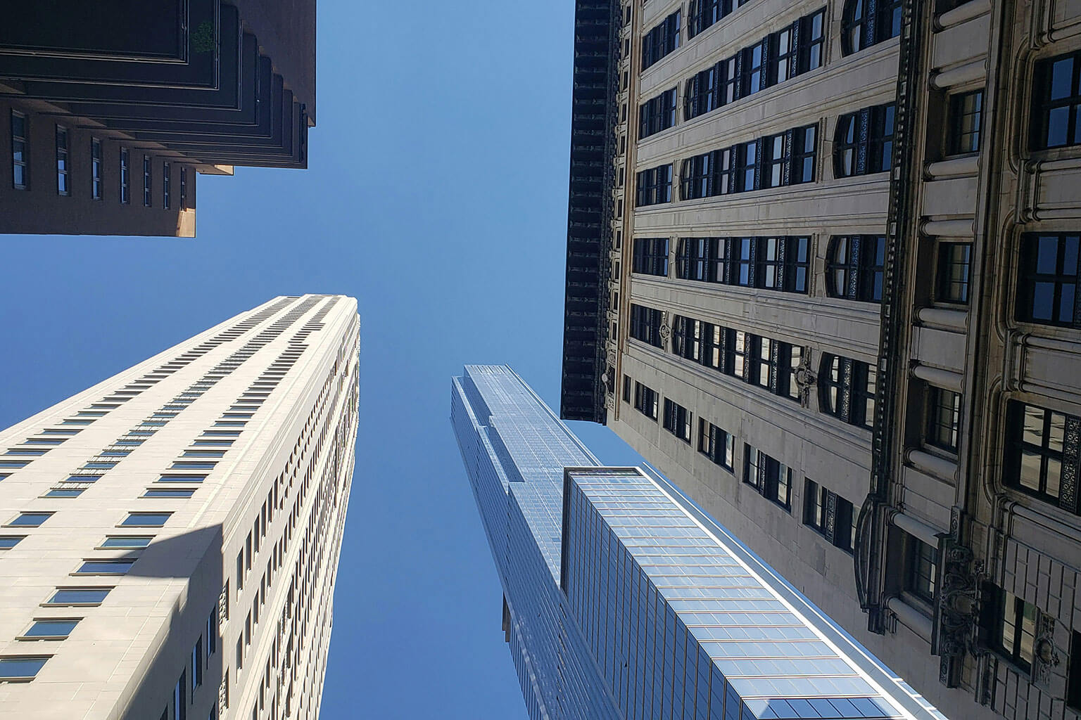 View of skyscrapers